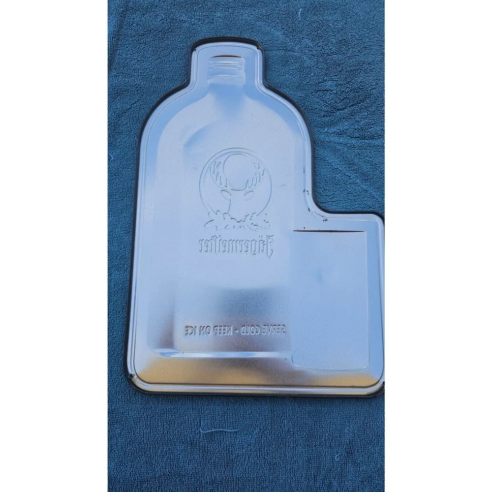 Jagermeister Bottle Shaped Tin Metal Bar‎ Wall Sign 15